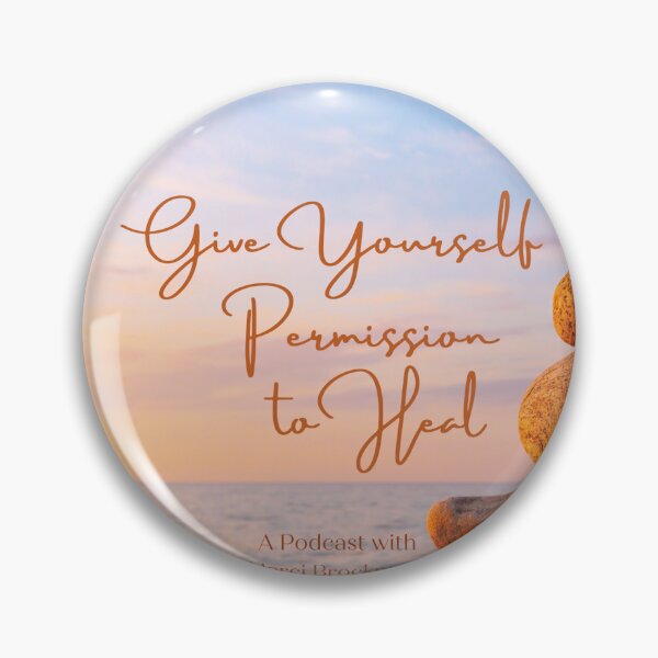 Item preview, Permission to Heal Podcast Square Logo designed and sold by Marci Brockmann.