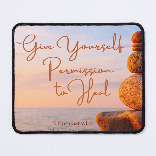 Item preview, Permission to Heal Podcast Square Logo designed and sold by Marci Brockmann.