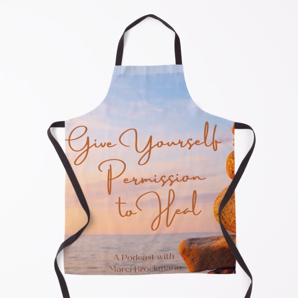 Item preview, Permission to Heal Podcast Square Logo designed and sold by Marci Brockmann.