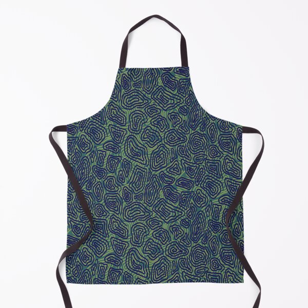 Artikelvorschau, Dark Green Spiral Giraffe Print entworfen und verkauft von Carolina Diaz.