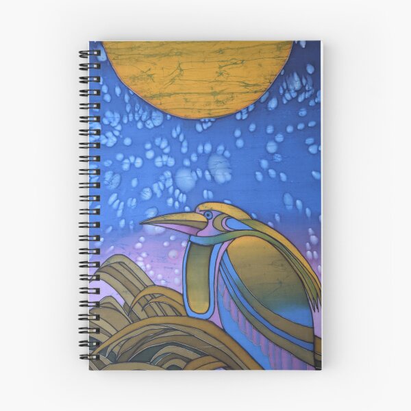 Item preview, Mythical bird on the background of the moon designed and sold by Rashkin.