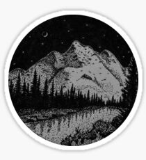 Mountains Sticker