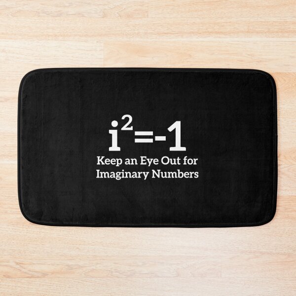Item preview, Keep an Eye Out for Imaginary Numbers Math Student Teacher designed and sold by at85productions.