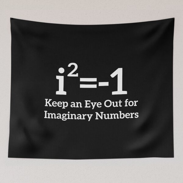 Item preview, Keep an Eye Out for Imaginary Numbers Math Student Teacher designed and sold by at85productions.
