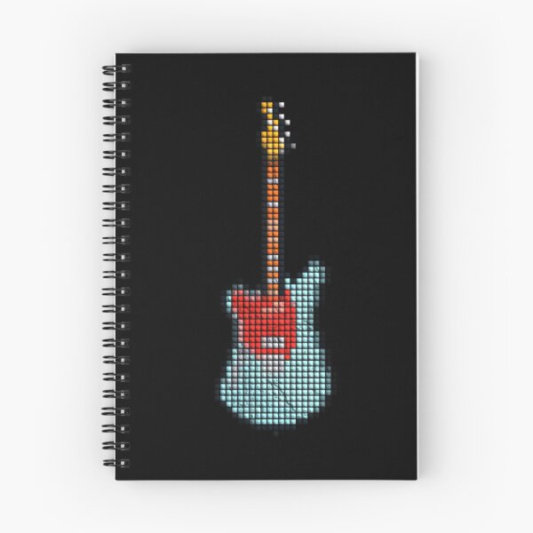 Item preview, Tiled Pixel Lefty Mustang Guitar Upright designed and sold by gkillerb.