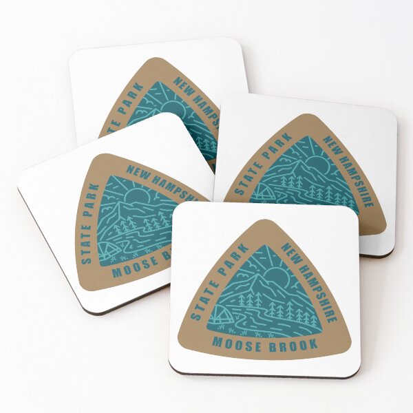 Item preview, Moose Brook State Park NH Triangle Logo designed and sold by VanyaKar.