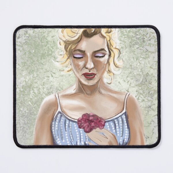 Item preview, Marilyn Monroe Oil on Canvas designed and sold by NettlesandPaint.