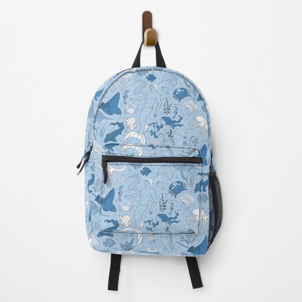 Item preview, under the sea - blue seamless pattern designed and sold by kobyakov.