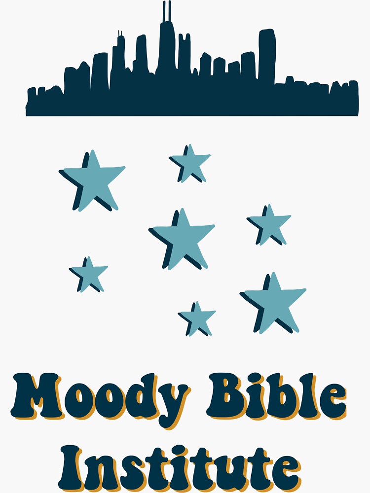 "Moody Bible Institute Sticker Pack" Sticker for Sale by Kwynnalge