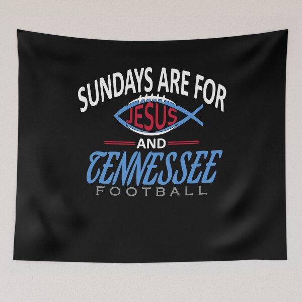 Item preview, Tennessee Pro Football -  Sundays and Jesus Christian designed and sold by FFFMstore.