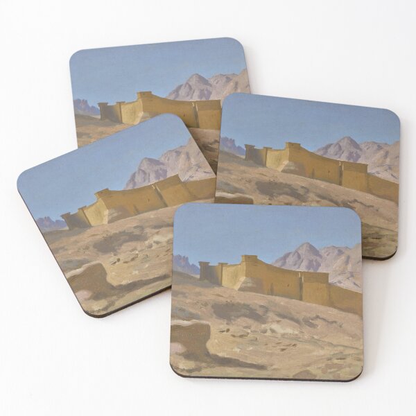 Item preview, Jean-Leon Gerome -Saint Catherine's Monastery  Landscape designed and sold by TeeARTHY.