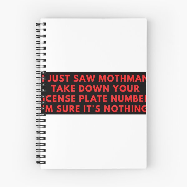 Item preview, Mothman original funny bumper sticker,  designed and sold by Ssimo30.