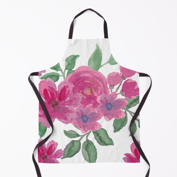 Item preview, Pink Watercolour Flowers designed and sold by MyTshirtArt.