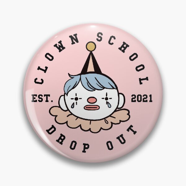 Item preview, Clown School Drop Out designed and sold by LanyLevendula.