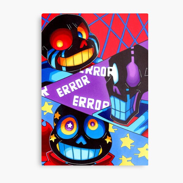  Generic Andrena-Buga-Fight Undertale Error Ink Sans Errorink  Battle Home Decor Wall Art Print Poster (17x17 Inch): Posters & Prints