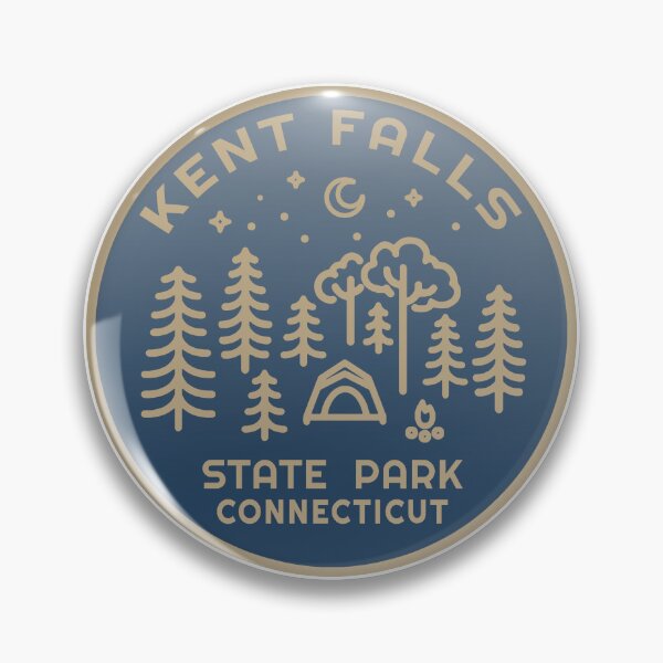 Artikelvorschau, Kent Falls State Park Connecticut Starry Pines-Logo entworfen und verkauft von VanyaKar.