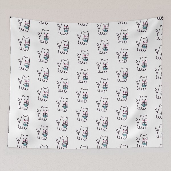 Item preview, Ghost Cat Drinking Goldfish Bubble Tea designed and sold by Stephanie McRae.