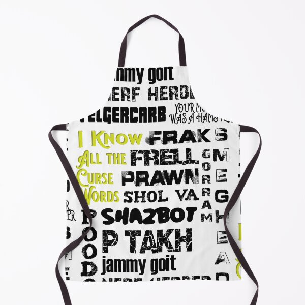 Item preview, I know all the curse words - sci fi swear words designed and sold by nerdy-northern.