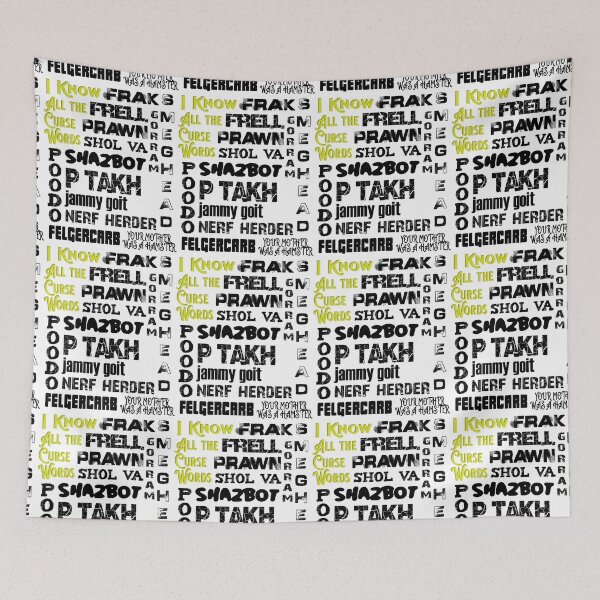 Item preview, I know all the curse words - sci fi swear words designed and sold by nerdy-northern.