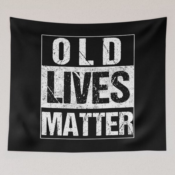 Item preview, Old Lives Matter Elderly TShirt 40th 50th 60th 70th Birthday designed and sold by definitediffere.