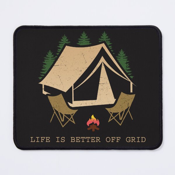 Item preview, Life Is Better Off Grid designed and sold by Gibbonzo.