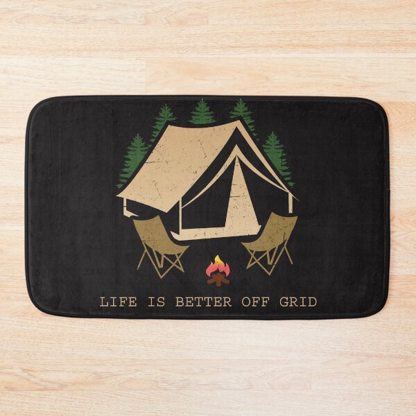 Item preview, Life Is Better Off Grid designed and sold by Gibbonzo.