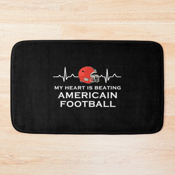 Item preview, American Football My Heart Is Beating Classic T-Shirt designed and sold by vergiekaerin.