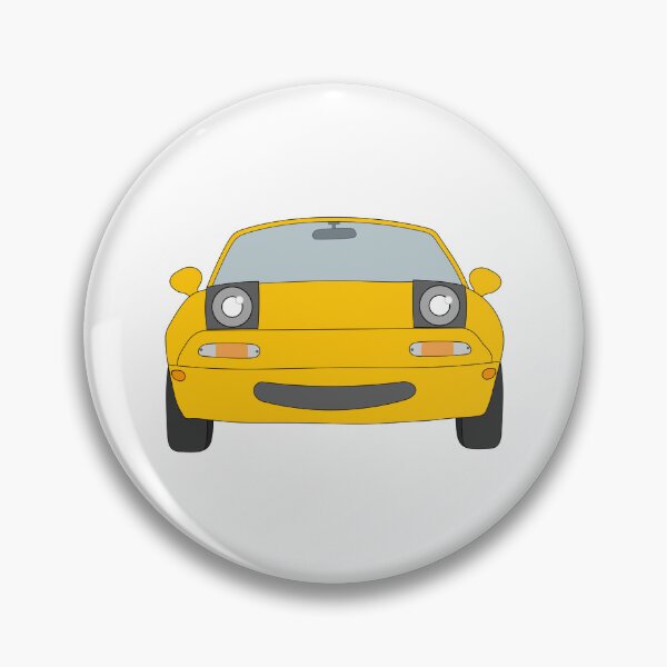 Item preview, YELLOW MX5 MIATA NA SUNBURST designed and sold by 77Aymeric.