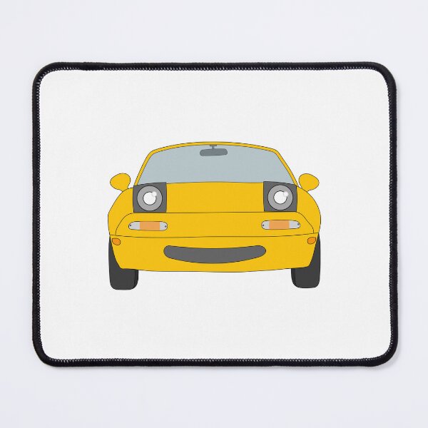 Item preview, YELLOW MX5 MIATA NA SUNBURST designed and sold by 77Aymeric.