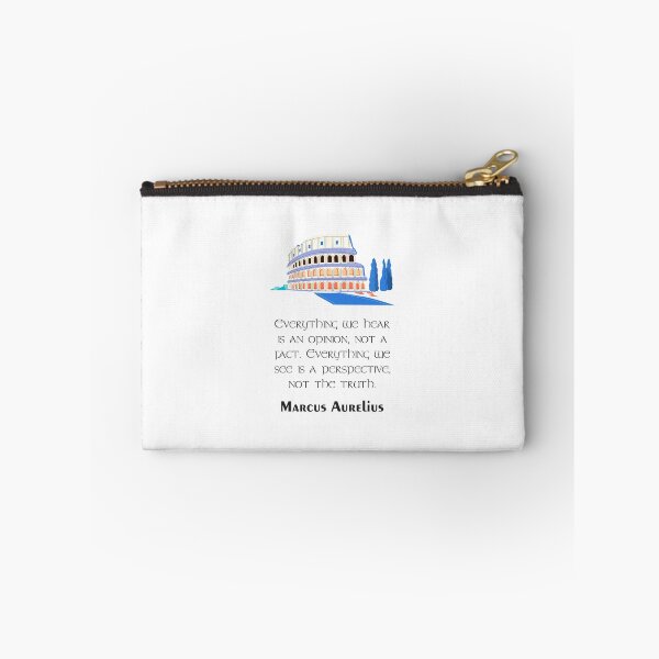 Item preview, Marcus Aurelius - Stoic Caesar - Everything we hear is an opinion, not a fact. Everything we see is a perspective, not the truth. - Stoicism quote designed and sold by ArcFoundationCo.