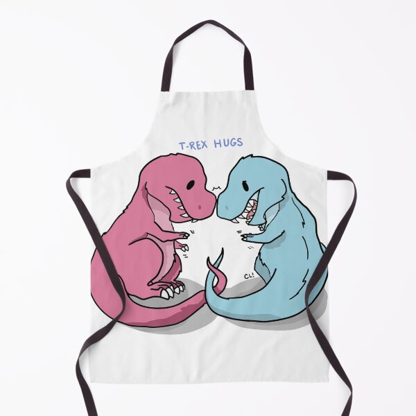 Item preview, T-Rex Hugs designed and sold by Claire Doodles.