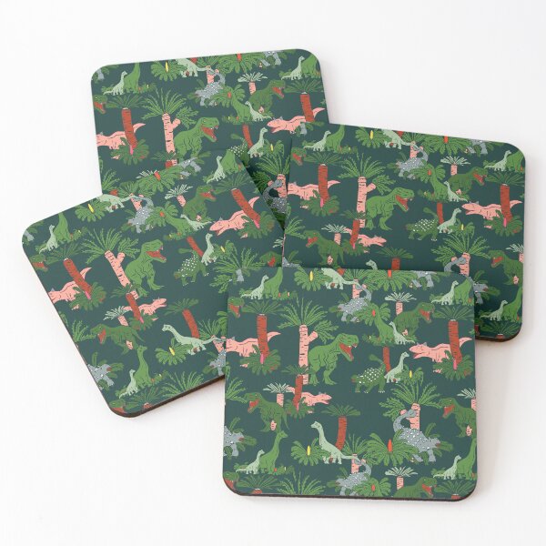 Item preview, Jurassic Wonderland in Green designed and sold by Superdoodledo.