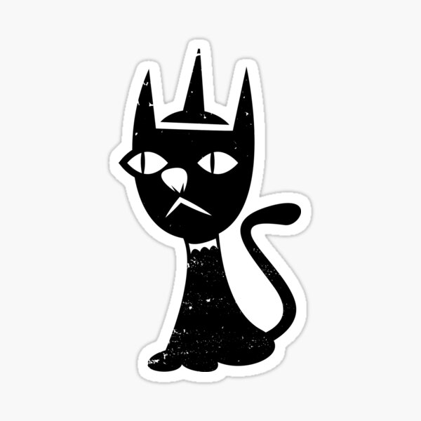 Witchy Cat Sticker