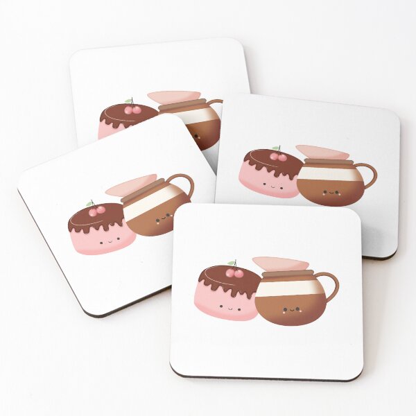 Item preview, Kawaii Coffee and Cake designed and sold by darklanterndsn.
