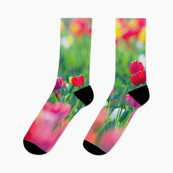 Item preview, Stunning colourful Tulip Field designed and sold by CyaniRose.