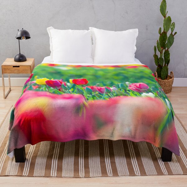 Item preview, Stunning colourful Tulip Field designed and sold by CyaniRose.
