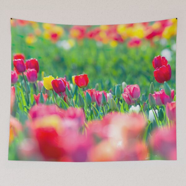 Item preview, Stunning colourful Tulip Field designed and sold by CyaniRose.