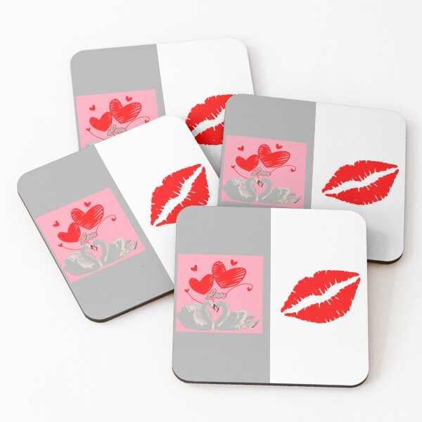 Item preview, Swan Love & Lips (Pink) designed and sold by TheHustla.