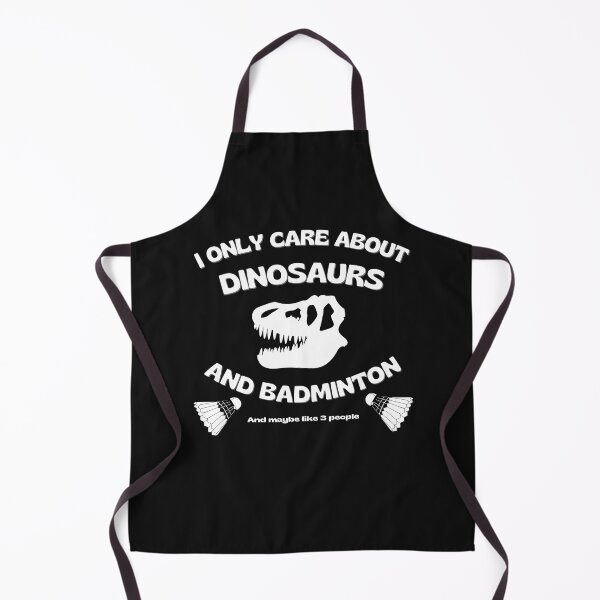 Item preview, Dinosaur, Badminton, T Rex, Skull, Text, Words designed and sold by iHeartDinosaurs.