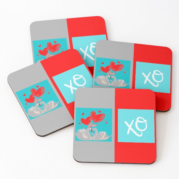 Item preview, Swan Love & Kisses (Blue) designed and sold by TheHustla.