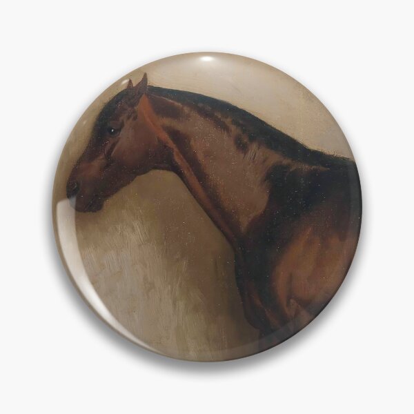 Item preview, Jean-Leon Gerome -Horse Animals-Horse -Dollar, a Bay Hunter in a loose Box Animals designed and sold by TeeARTHY.
