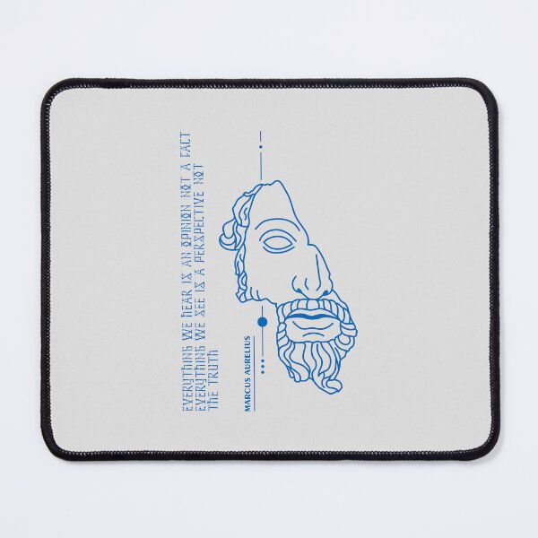 Item preview, Marcus Aurelius - Stoic Caesar -Everything we hear is an opinion, not a fact. Everything we see is a perspective, not the truth. - Stoicism quote designed and sold by ArcFoundationCo.