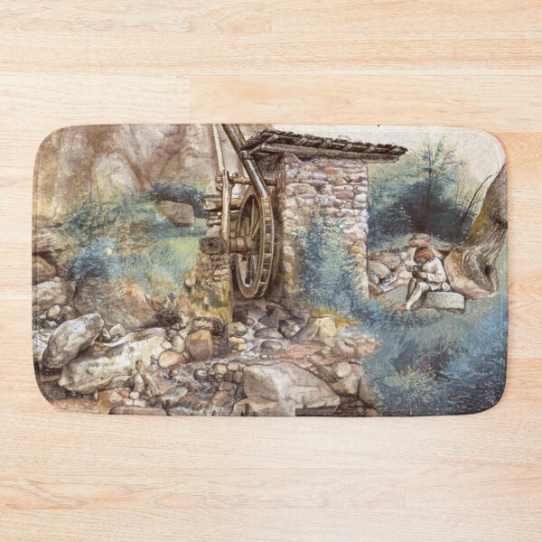 Item preview, Watermill at the montaca famous poster of albrecht durer designed and sold by Golido.