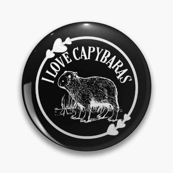 Item preview, I Love Capybaras Capybara Lover Rodent Mammal Owner Gift designed and sold by carlhunt99.