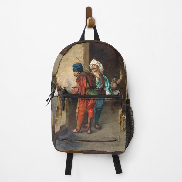 Item preview, Jean-Leon Gerome -Cafe House-Cairo (Casting Bullets) (1884 or earlier) designed and sold by TeeARTHY.