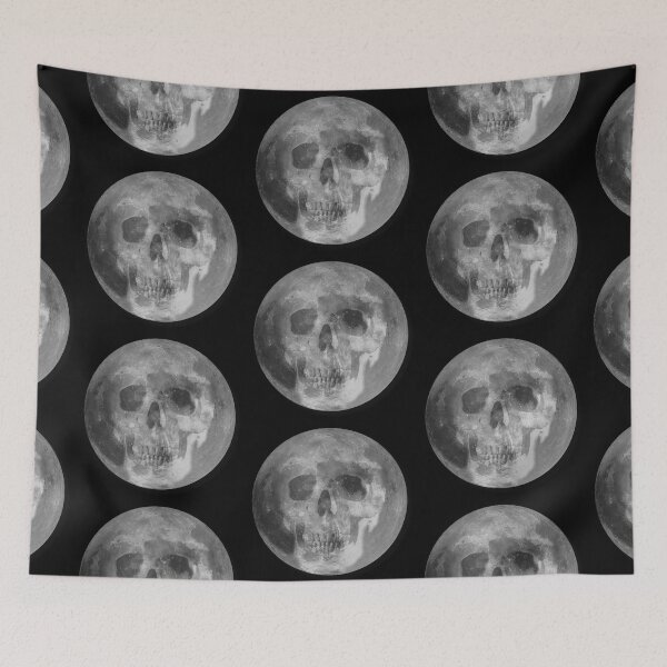 Item preview, Skull Moon designed and sold by tinytiger77.