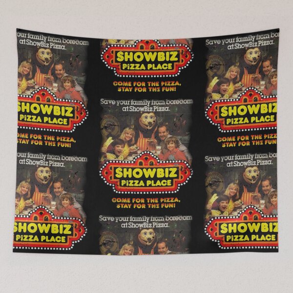 Item preview, Showbiz Pizza Ad designed and sold by TeeArcade84.