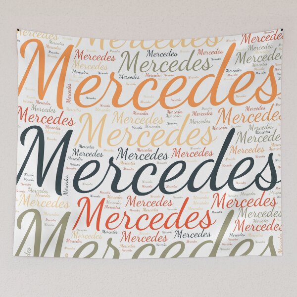 Item preview, Mercedes designed and sold by creatividddies.