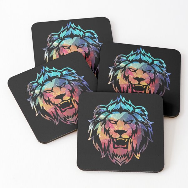 Item preview, Colorful lion head designed and sold by Mila1946.
