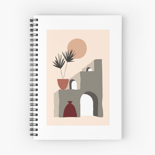 Item preview, Marrakesh Moroccan Landscape Mid Century Modern designed and sold by printheavenart.
